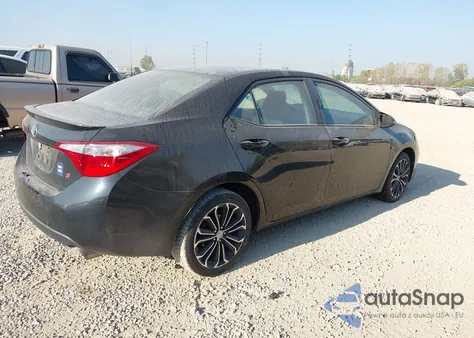 2015 Toyota Corolla S Plus z USA, uszkodzony, nr VIN 2T1BURHE9FC320921